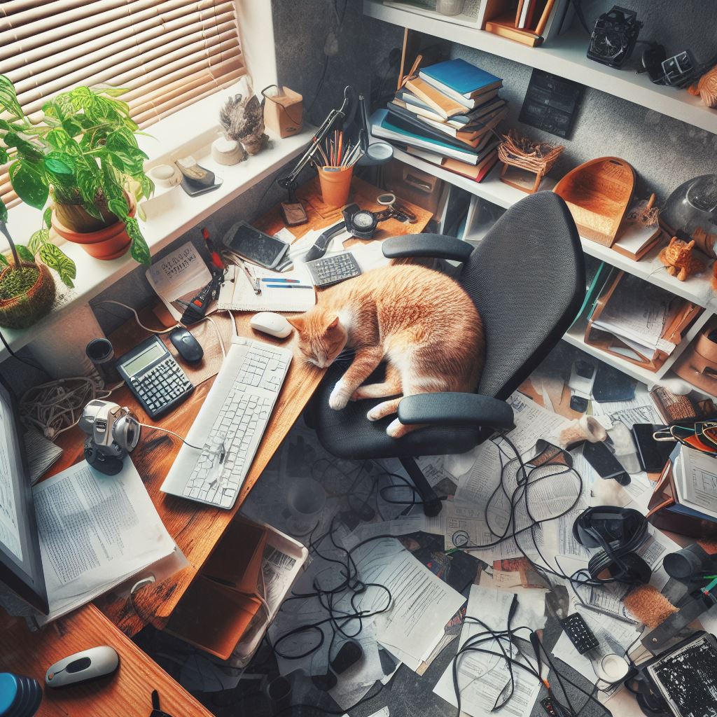 Home office Organization the Minimalist Way
