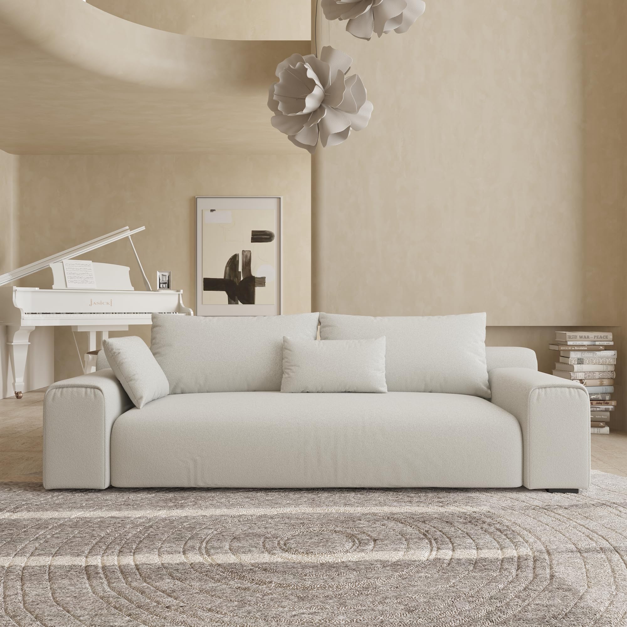 Acanva Modern Minimalist Sofa