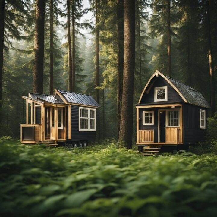 tiny home vs a cabin