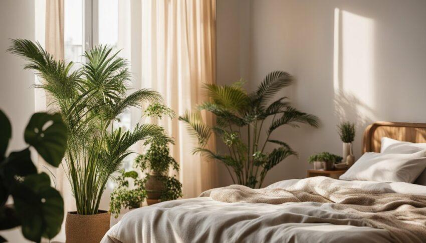 Minimalist Plant Bedroom Décor
